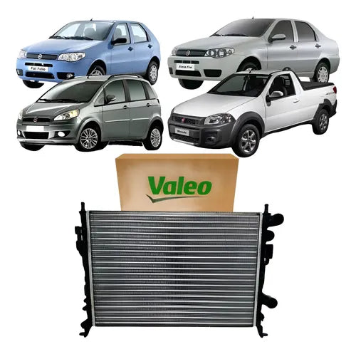 Radiador Valeo - Fiat Palio - Strada - Siena - Idea...