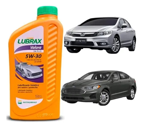 Óleo Sintético 5w30 Lubrax Valora Plus 1 Litro