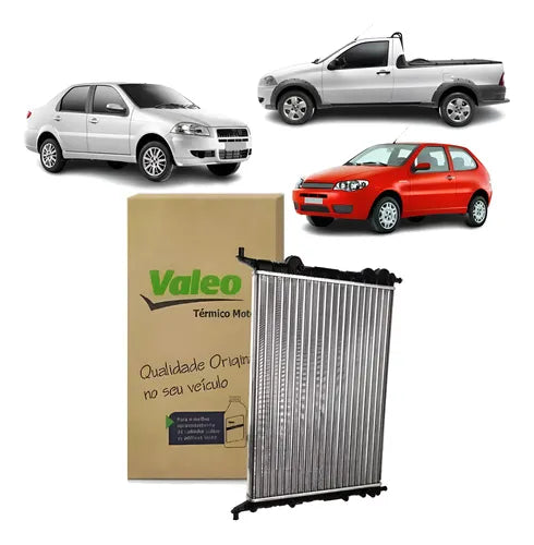 Radiador Valeo - Fiat Palio - Strada - Siena - Idea...