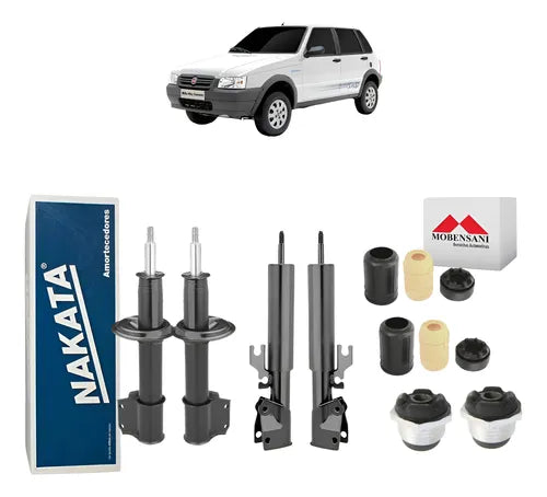 Kit 4 Amortecedores Nakata - Fiat Uno Quadrado