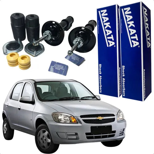 Kit Amortecedor Dianteiro Nakata - Chevrolet Corsa - Celta - Prisma...
