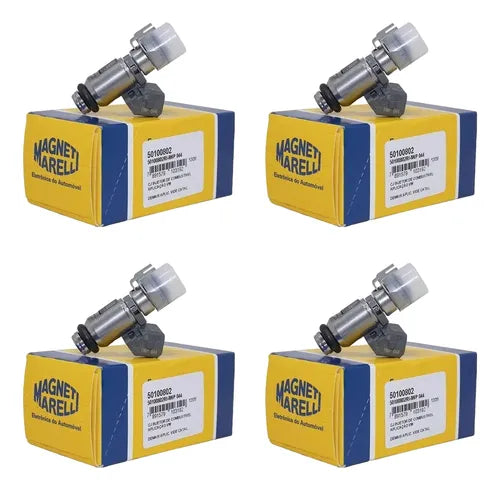 Kit 4 Bicos Injetores Magnet Marelli - Gol, Polo, Saveiro...