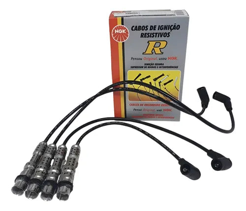 Kit Cabo De Vela NGK - Volkswagen EA111 Saveiro - Gol - Fox...