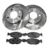Kit Discos e Pastilhas de Freio - GM Corsa - Celta - Prisma...